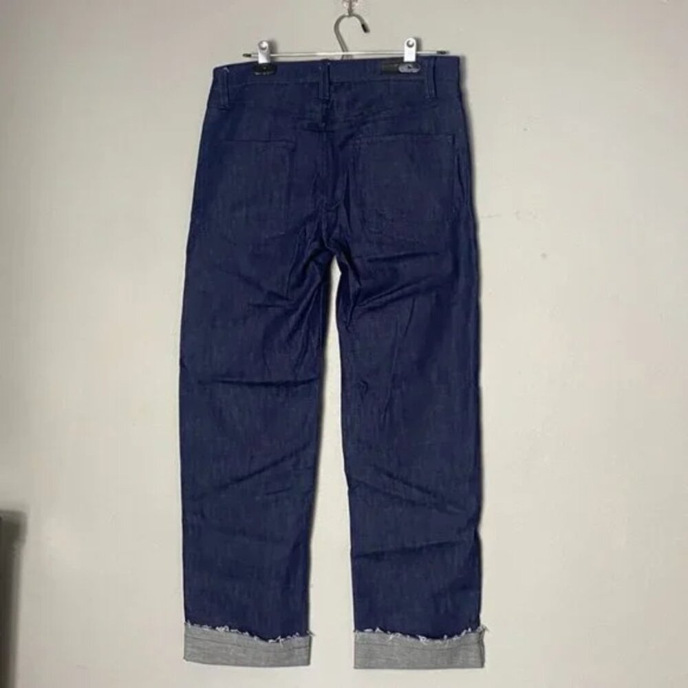 Kenneth Cole Women's Boyfriend Jeans Loose Fit and Cuffed Stretchy Size 28 - Picture 4 of 9